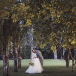 Noiva em ambiente natural